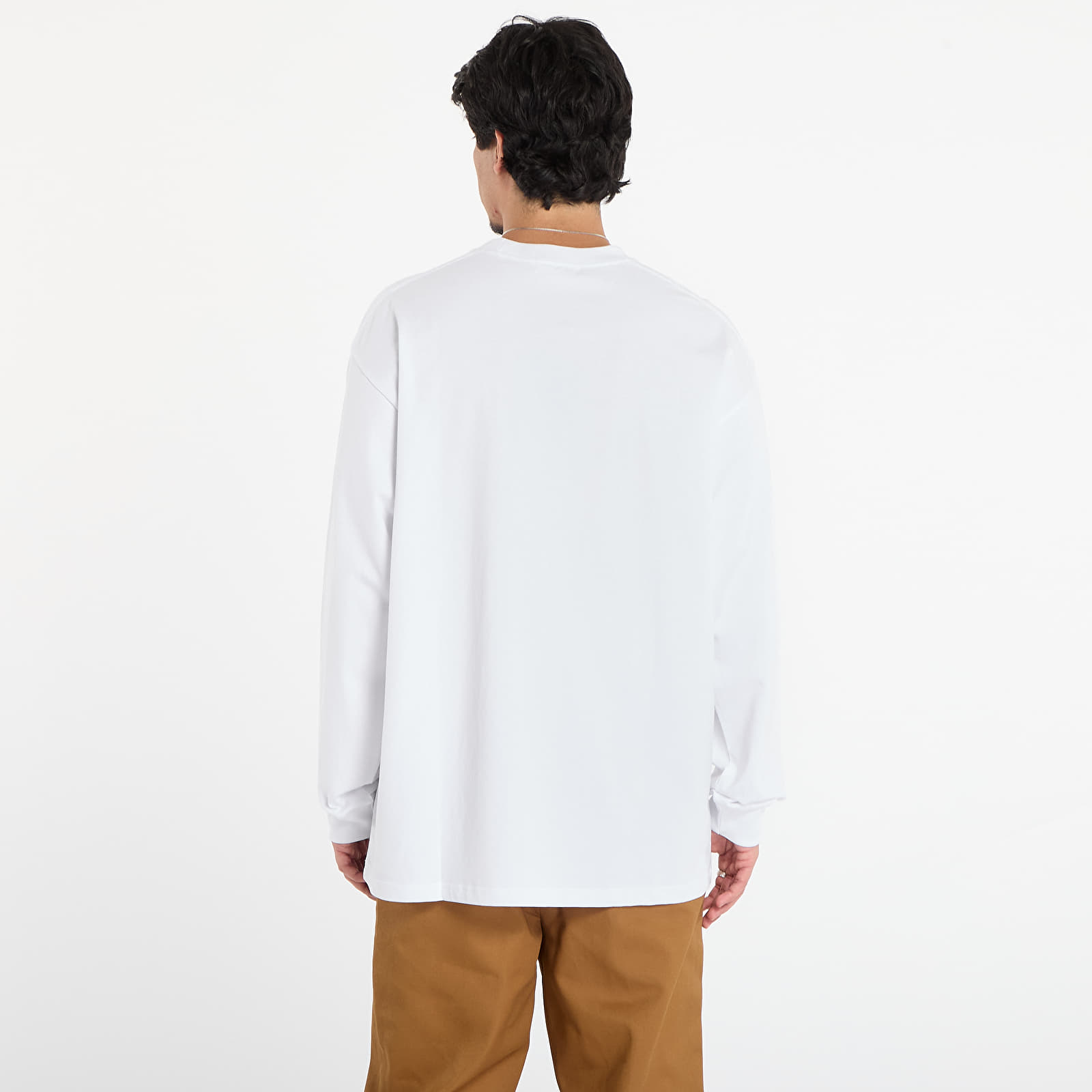 T-shirts A BATHING APE Bape Graphic Relaxed Fit Ls Tee White