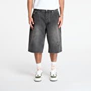 A BATHING APE Sta Relaxed Fit Denim Shorts Black