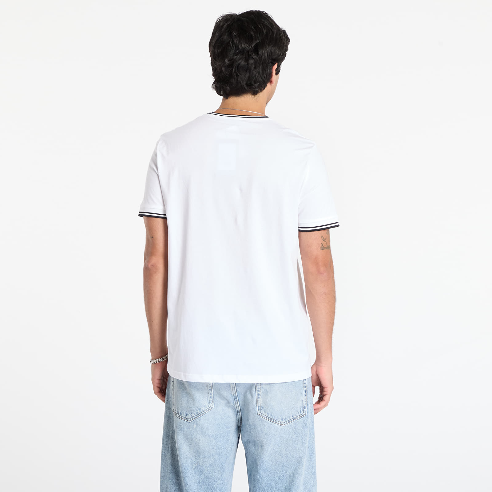 T-shirts FRED PERRY Twin Tipped T-Shirt White
