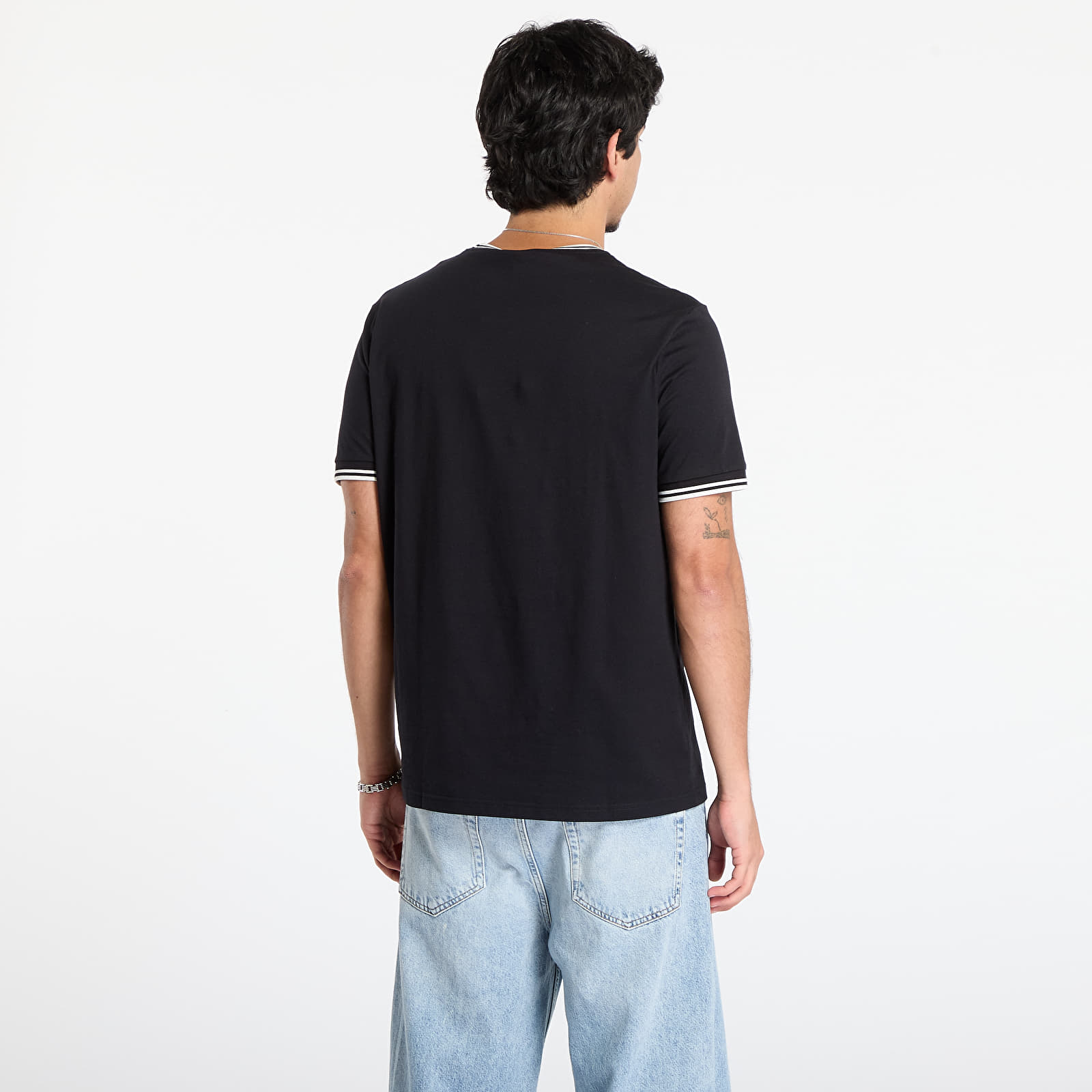 T-shirts FRED PERRY Twin Tipped T-Shirt Black