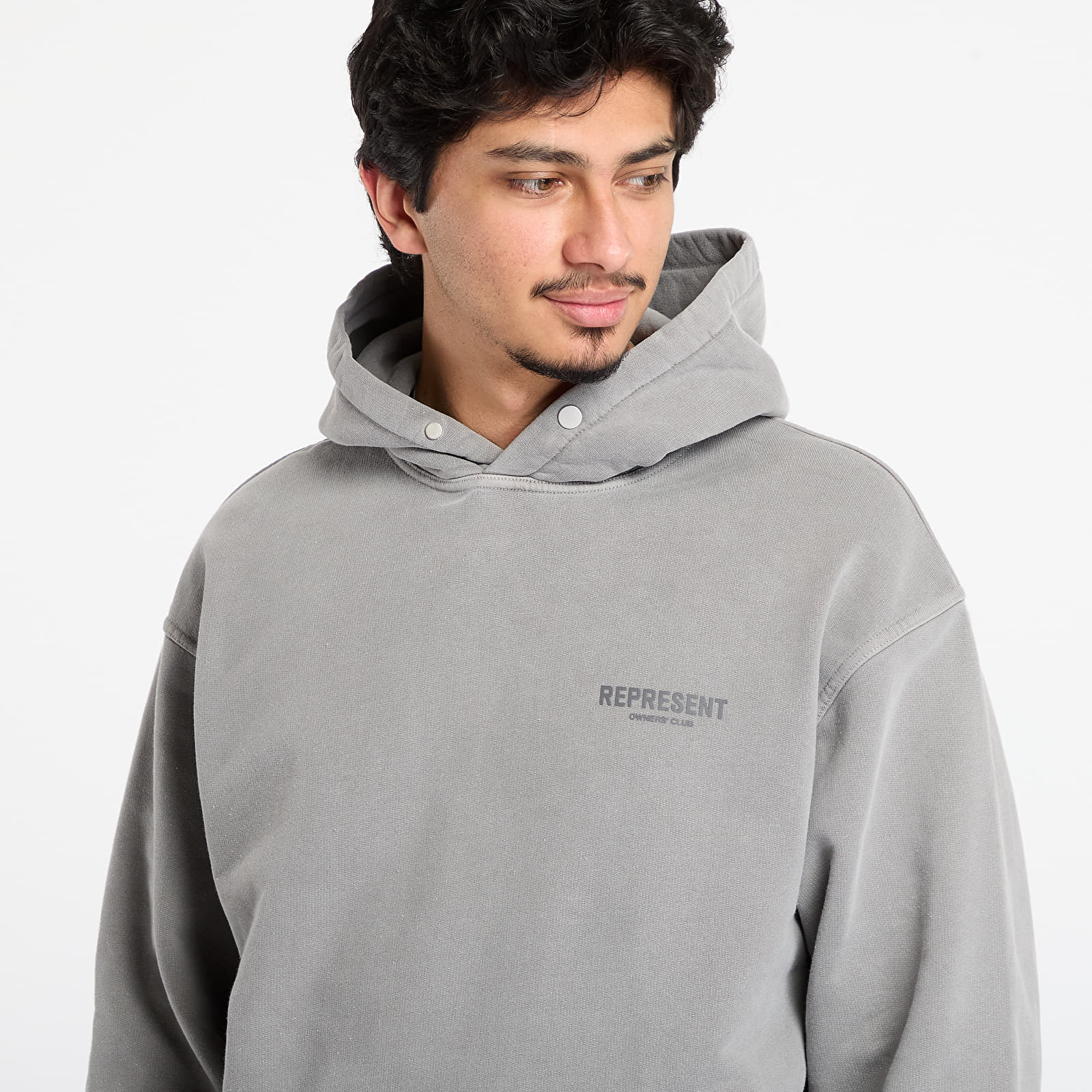 Bluzy REPRESENT Represent Owners Club Hoodie Ultimate Grey