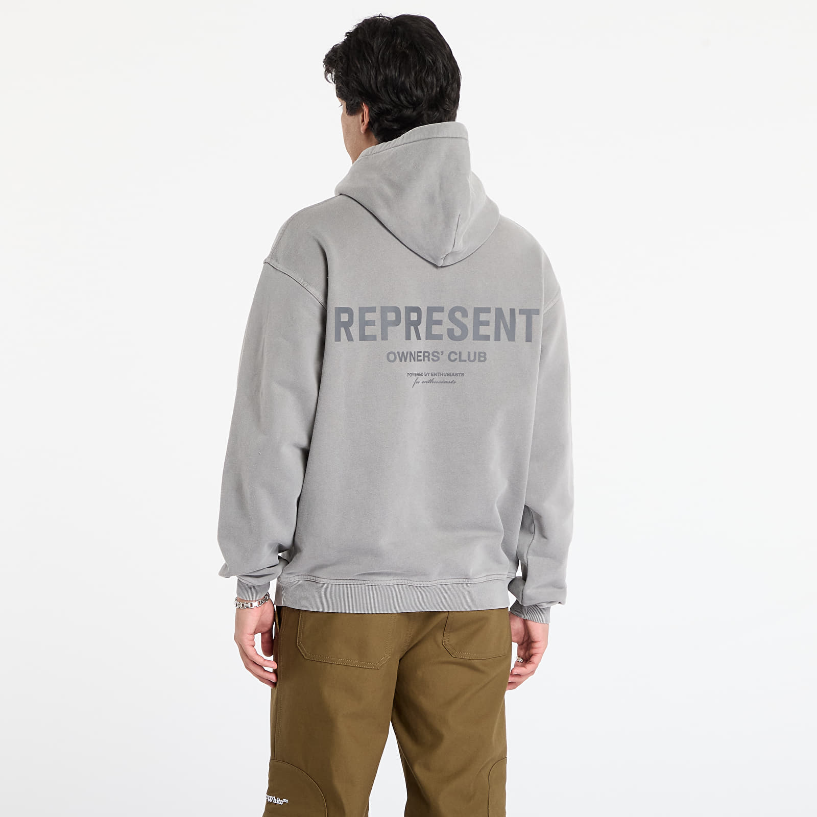 Bluzy REPRESENT Represent Owners Club Hoodie Ultimate Grey