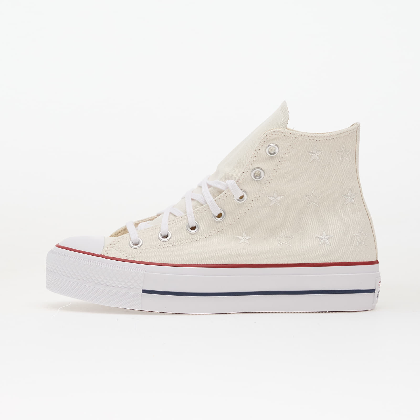 Dámske topánky a tenisky Converse Chuck Taylor All Star Lift Platform Celestial Hi Vintage White/ Red/ Navy