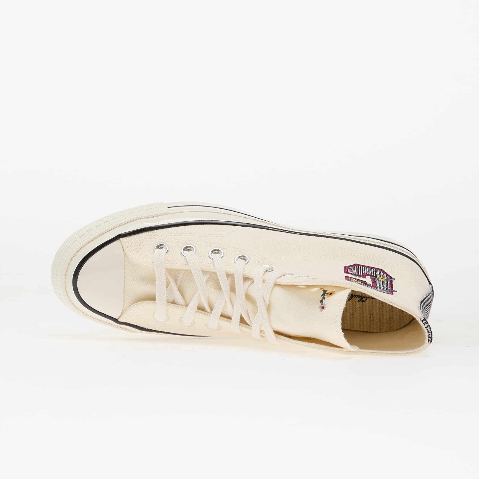 Vīriešu apavi Converse Chuck 70 Varsity Vines Hi Egret/ Black/ Frozen Acai