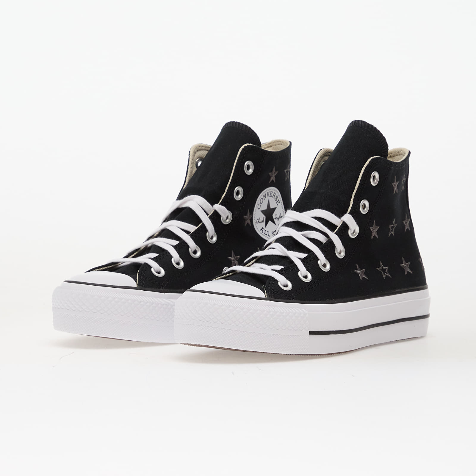 Dámske topánky a tenisky Converse Chuck Taylor All Star Lift Platform Celestial Hi Black/ Natural Ivory/ White