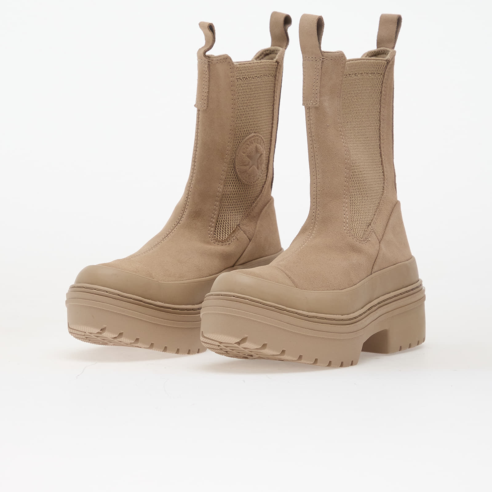 Damesko Converse Chuck Taylor All Star Lugged Heel Chelsea Boot Suede Vintage Cargo/ Vintage Cargo