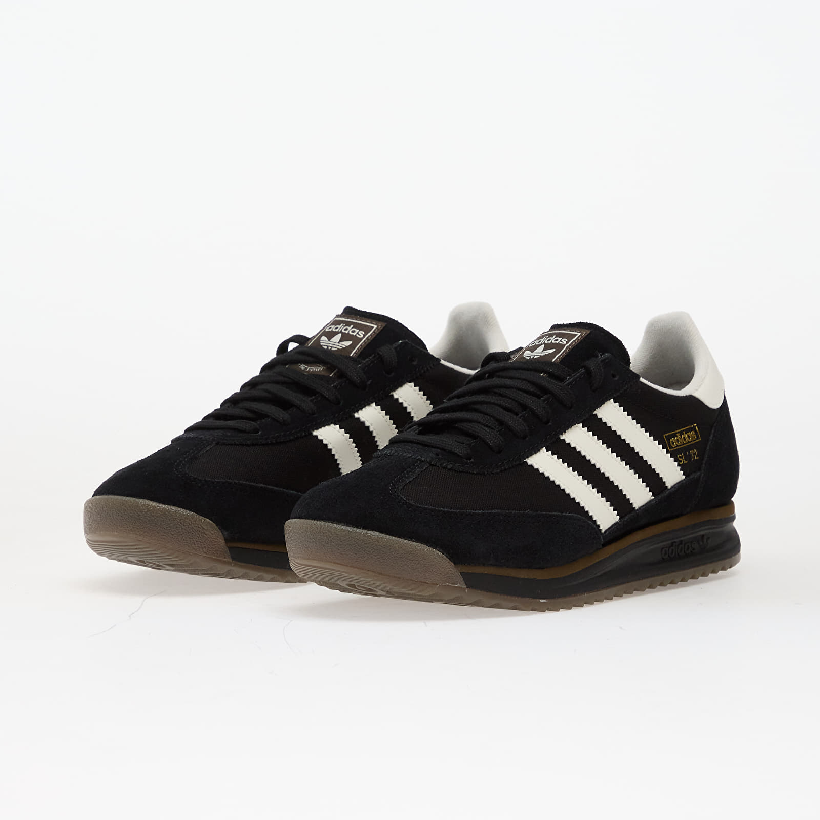 Men's shoes adidas SL 72 Rs Core Black/ Off White/ Cardboard Brown