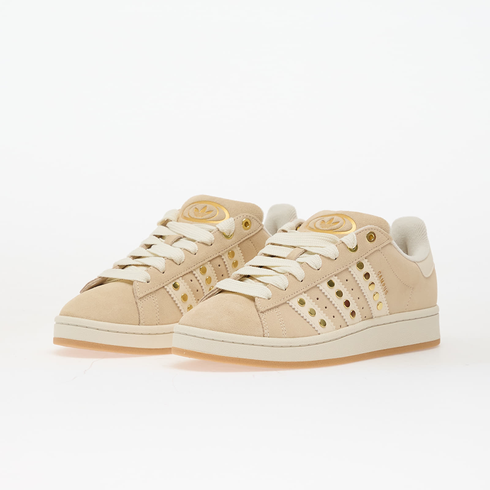 Дамски кецове и обувки adidas Campus 00s W Sand Strata/ Crew White/ Gold Metallic