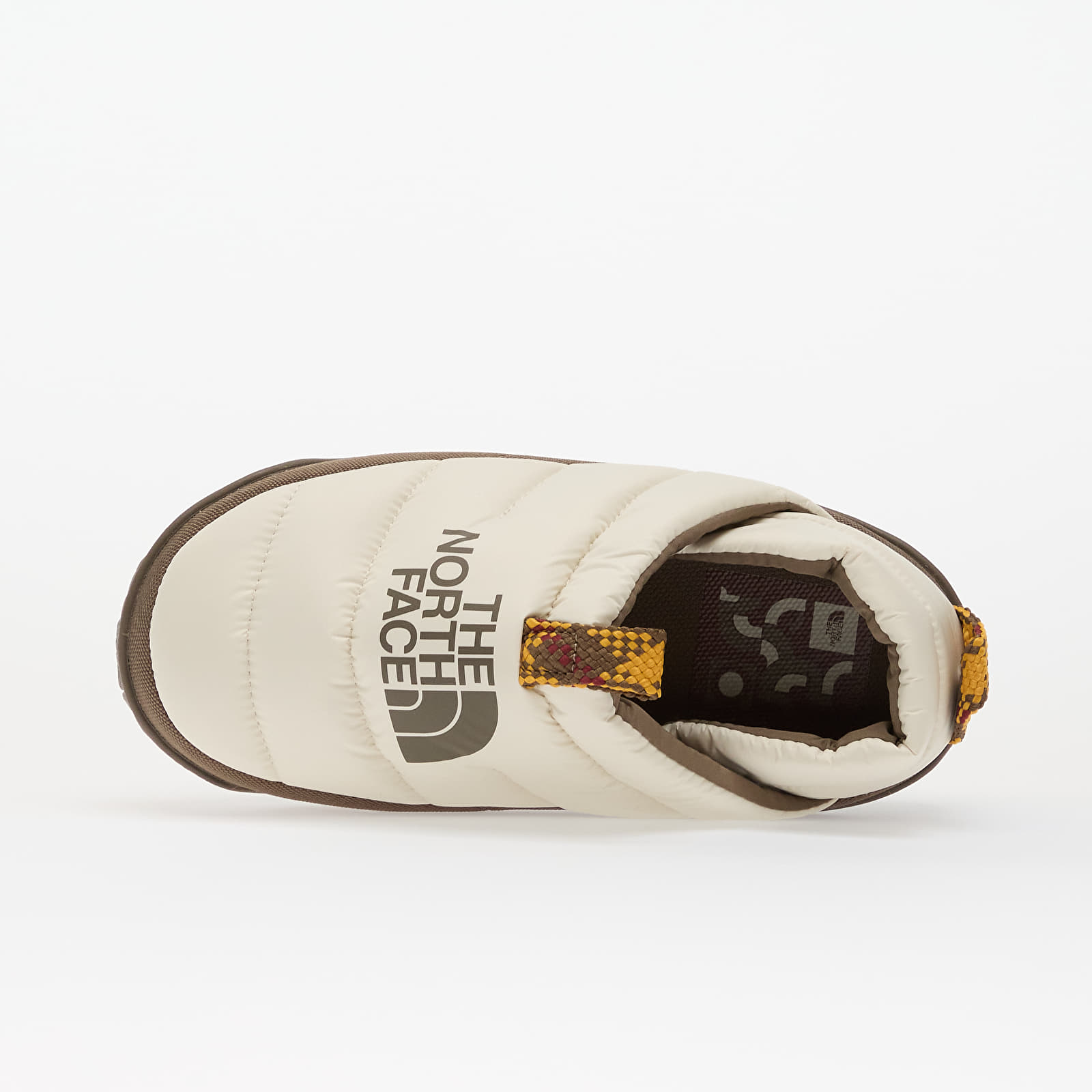 Women's shoes The North Face W Nuptse Mule White Dune/ Moch