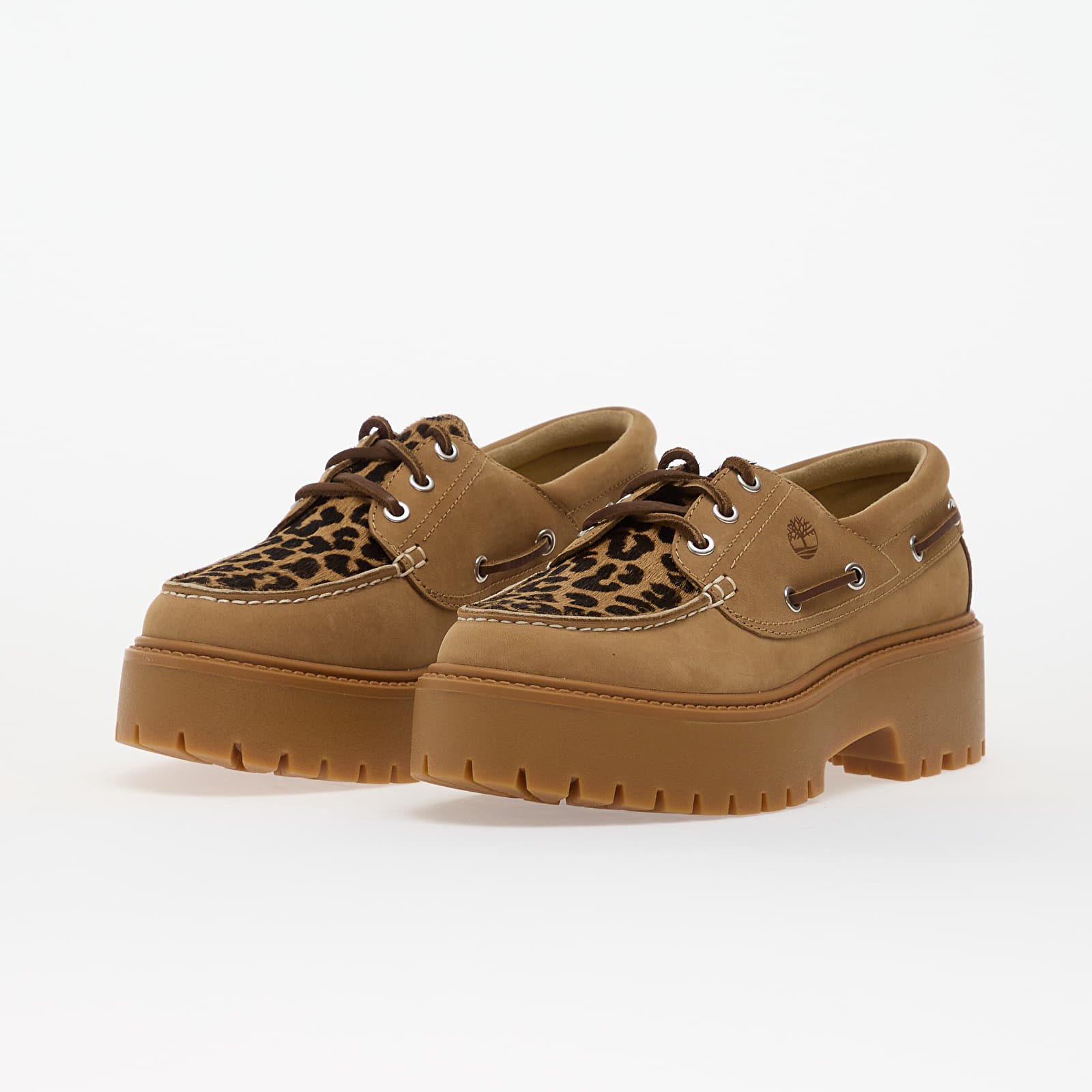 Дамски кецове и обувки Timberland Boat Shoe Beige