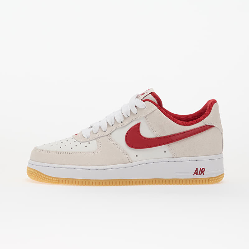 Nike Air Force 1 '07 Lv8 Summit White/ Varsity Red-White