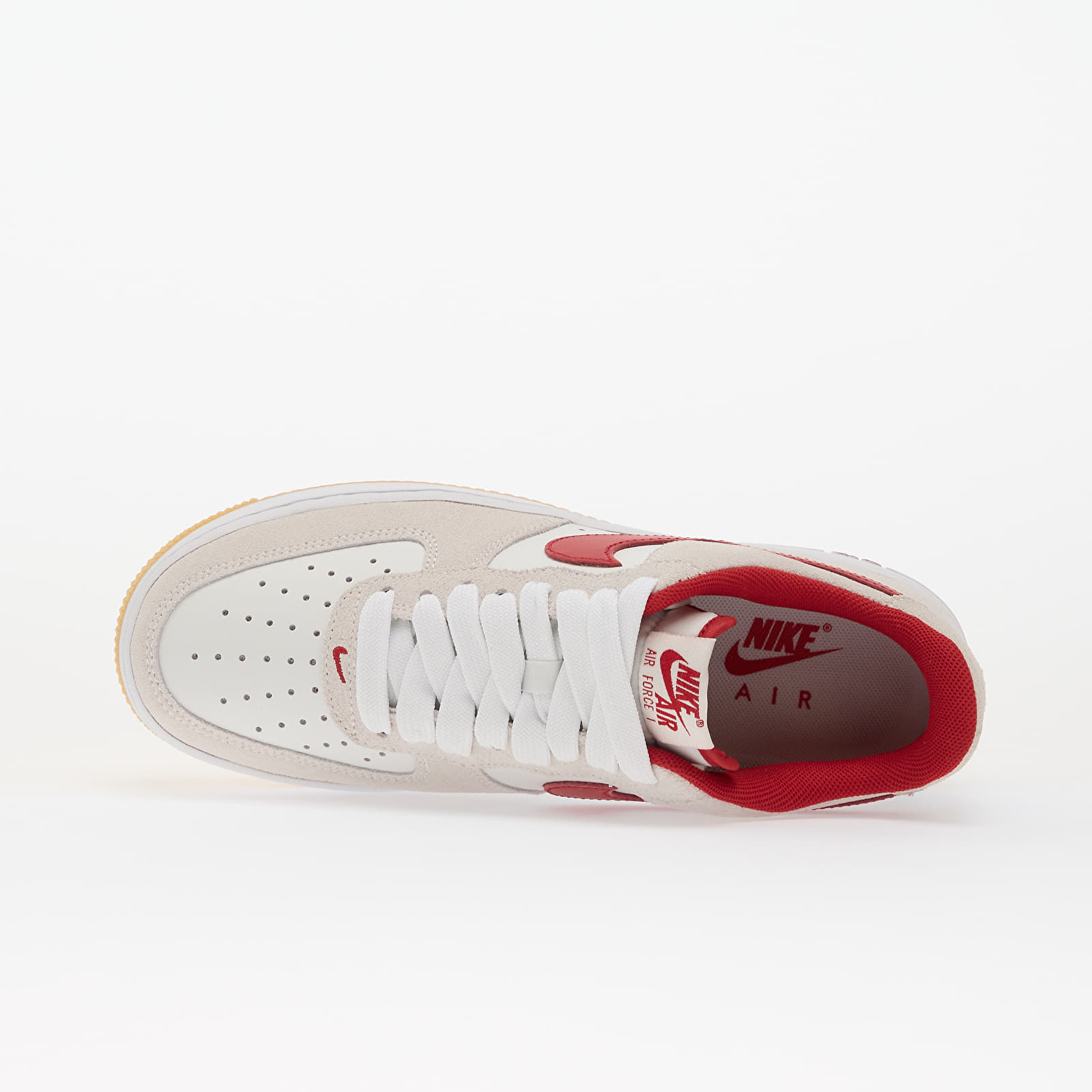 Pánské tenisky a boty Nike Air Force 1 '07 Lv8 Summit White/ Varsity Red-White