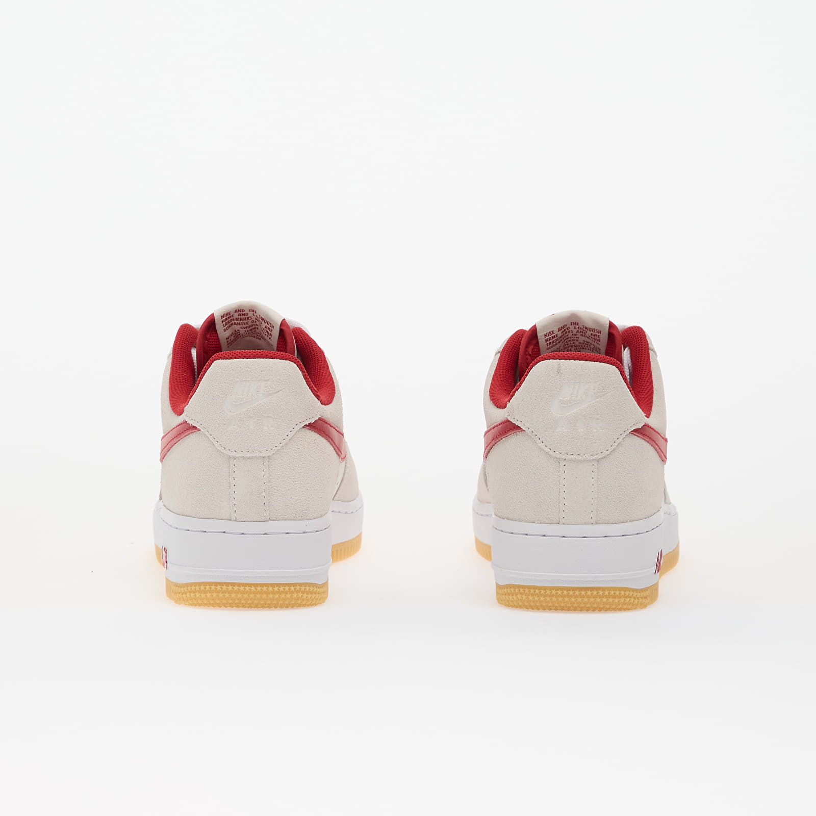 Pánské tenisky a boty Nike Air Force 1 '07 Lv8 Summit White/ Varsity Red-White