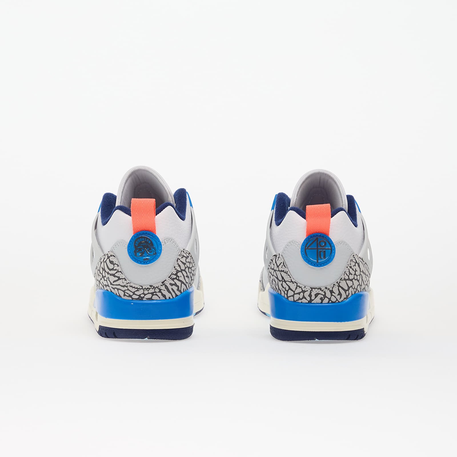 Мъжки кецове и обувки Jordan Spizike Low White/ Hot Lava-Pure Platinum-Blue Void