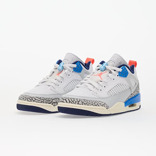 Men's shoes Jordan Spizike Low White/ Hot Lava-Pure Platinum-Blue