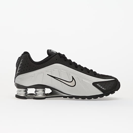 Men's shoes Nike Shox R4 Metallic Silver/ Metallic Silver-Black