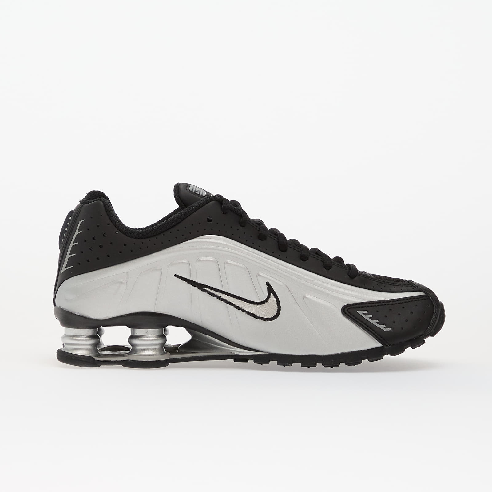 Мъжки кецове и обувки Nike Shox R4 Metallic Silver/ Metallic Silver-Black