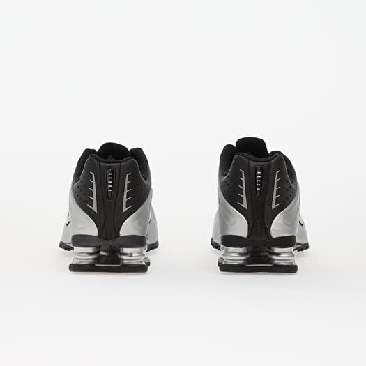 Nike Shox R4 Metallic Silver/ Metallic Silver-Black | Footshop