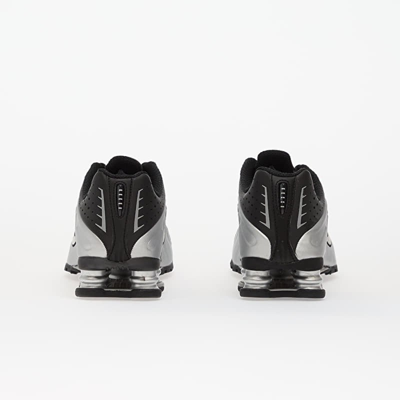 Nike Shox R4 Metallic Silver/ Metallic Silver-Black | Footshop