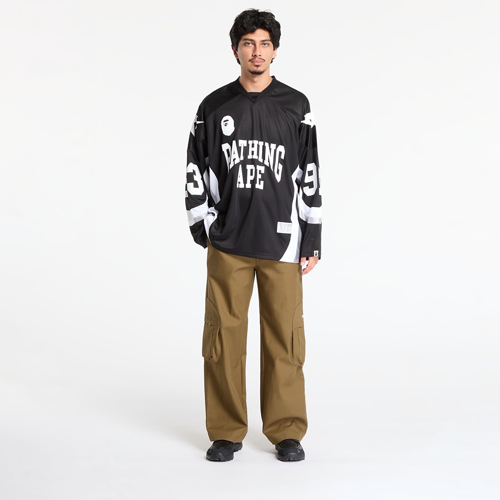 Bukser Off-White Bookish Cot Round Pocket Cargo Pants Beech/ White