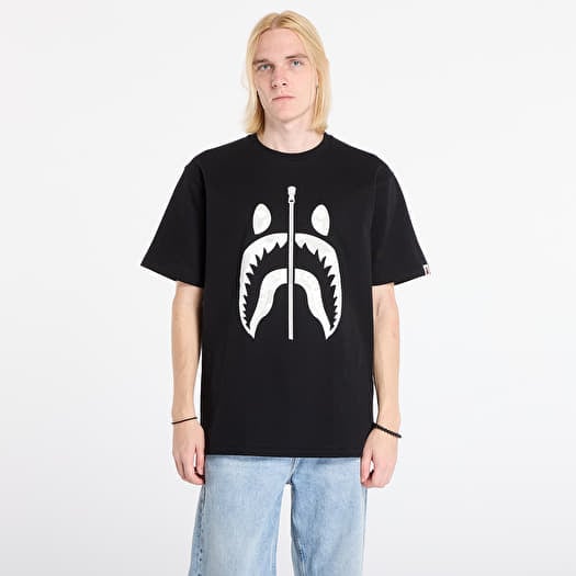 T-shirt A BATHING APE City Camo Shark Tee UNISEX Black
