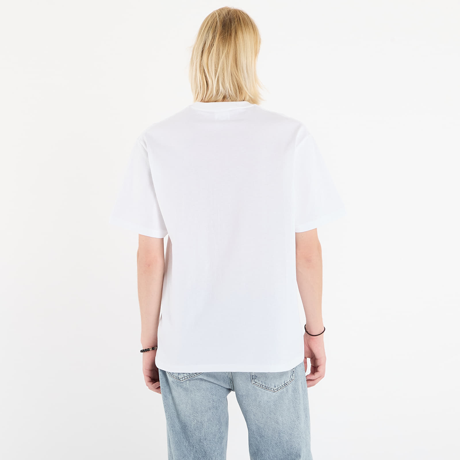 T-shirty męskie A BATHING APE College Tee UNISEX White