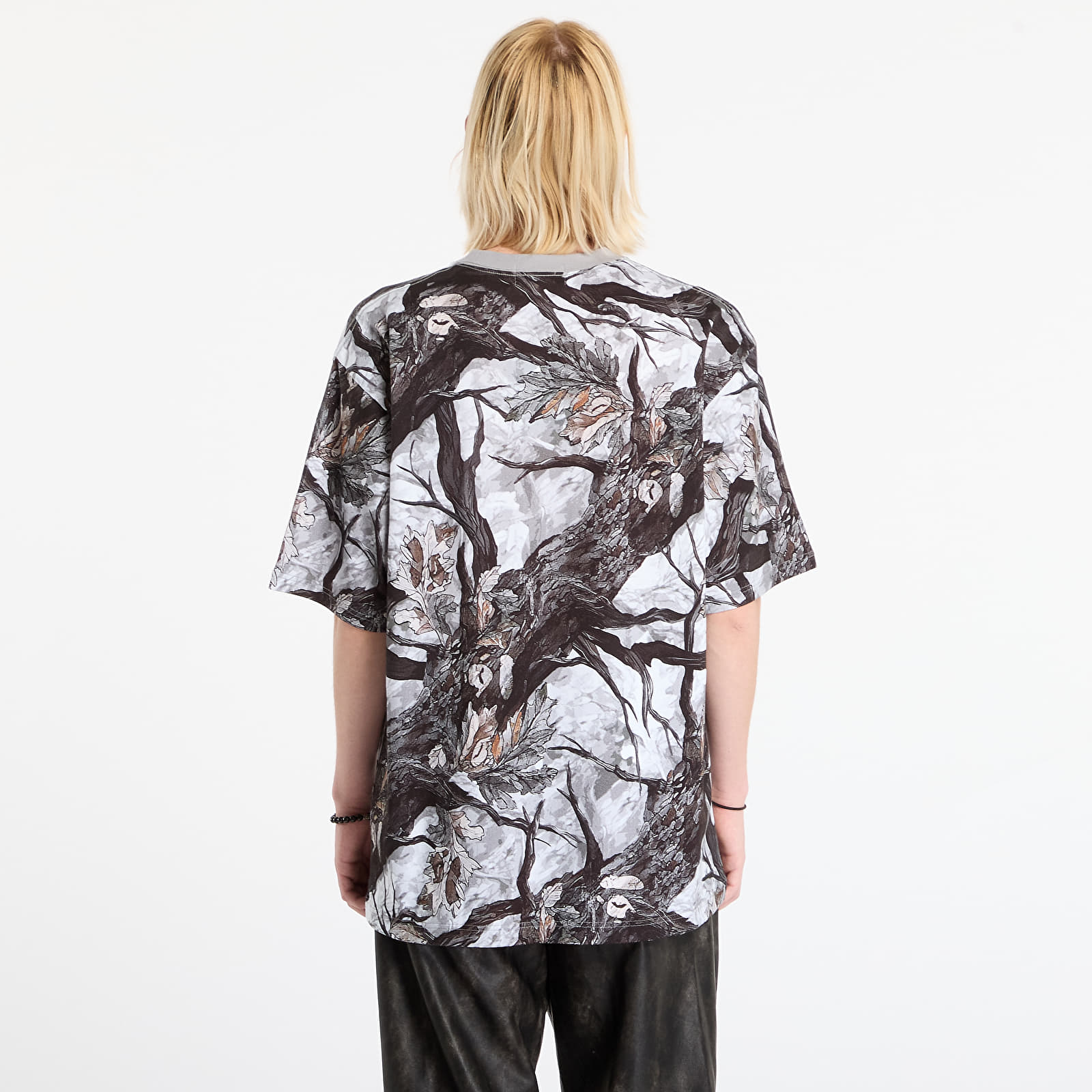 T-shirty męskie A BATHING APE Tree Edge Camo Ape Face Relaxed Fit Tee UNISEX White
