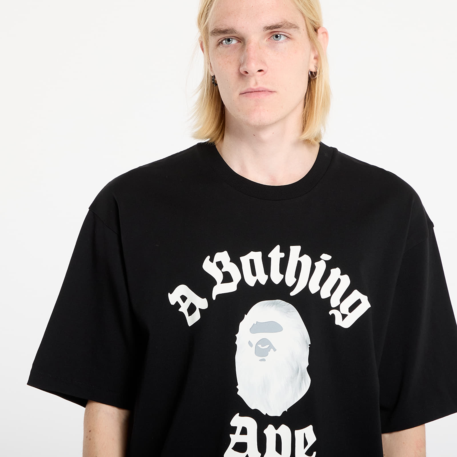 T-shirts A BATHING APE College Relaxed Fit Tee 2 Black