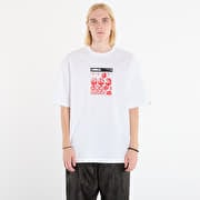 A BATHING APE Bape Sticker Graphic Relaxed Fit Tee White