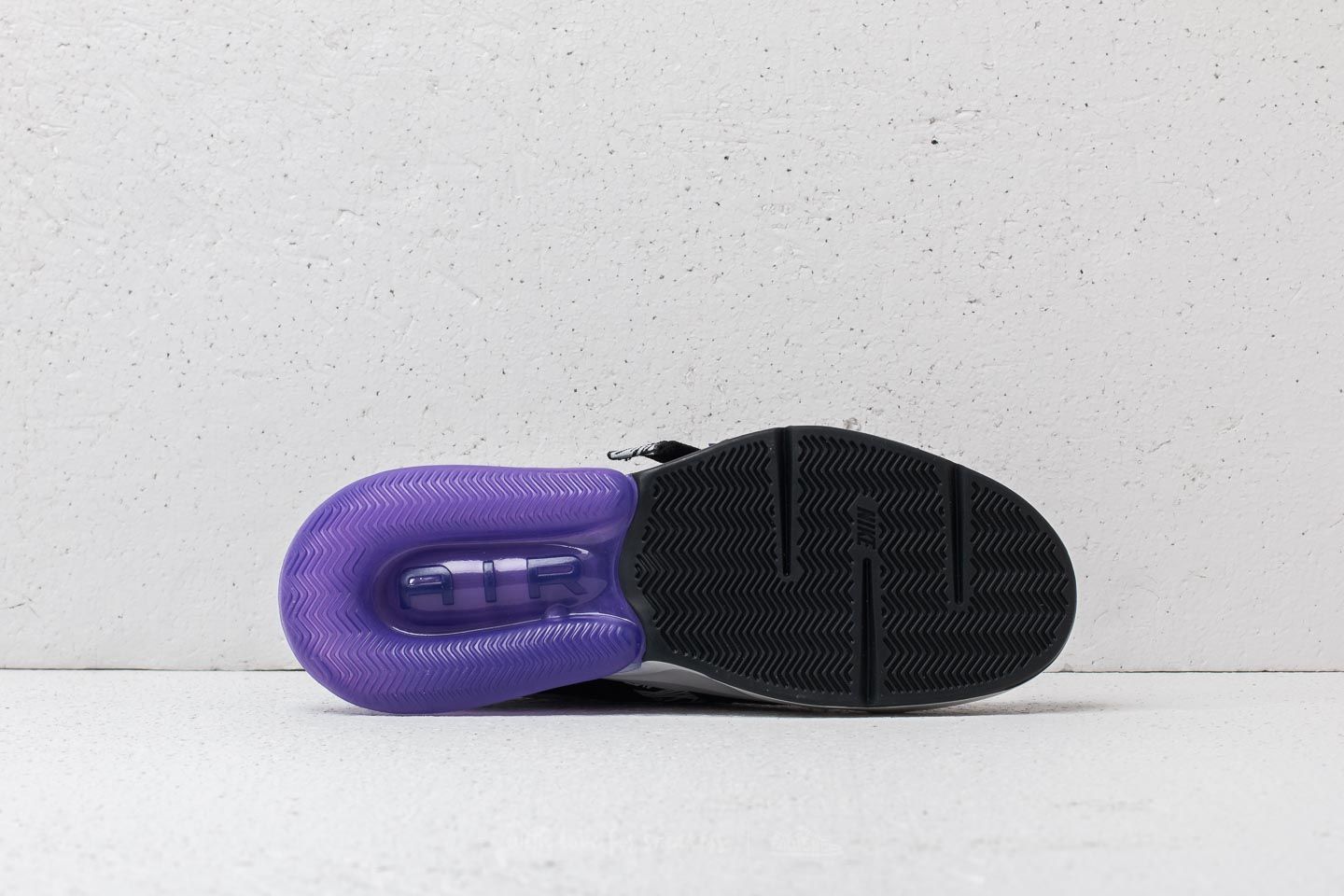 Nike air force 270 black hot sale court purple