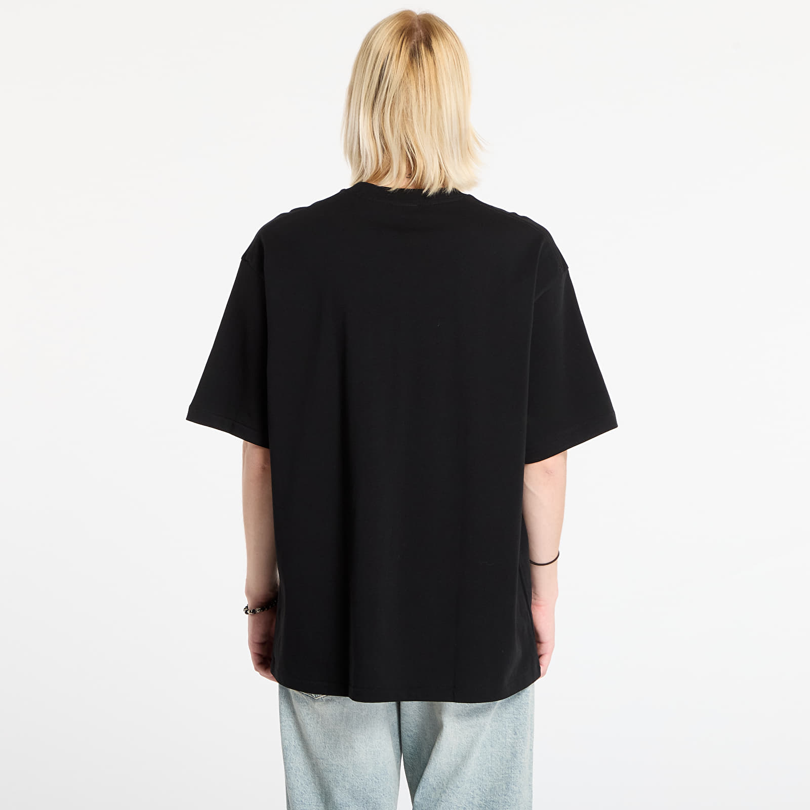 Тениски A BATHING APE Bape Sticker Graphic Relaxed Fit Tee Black