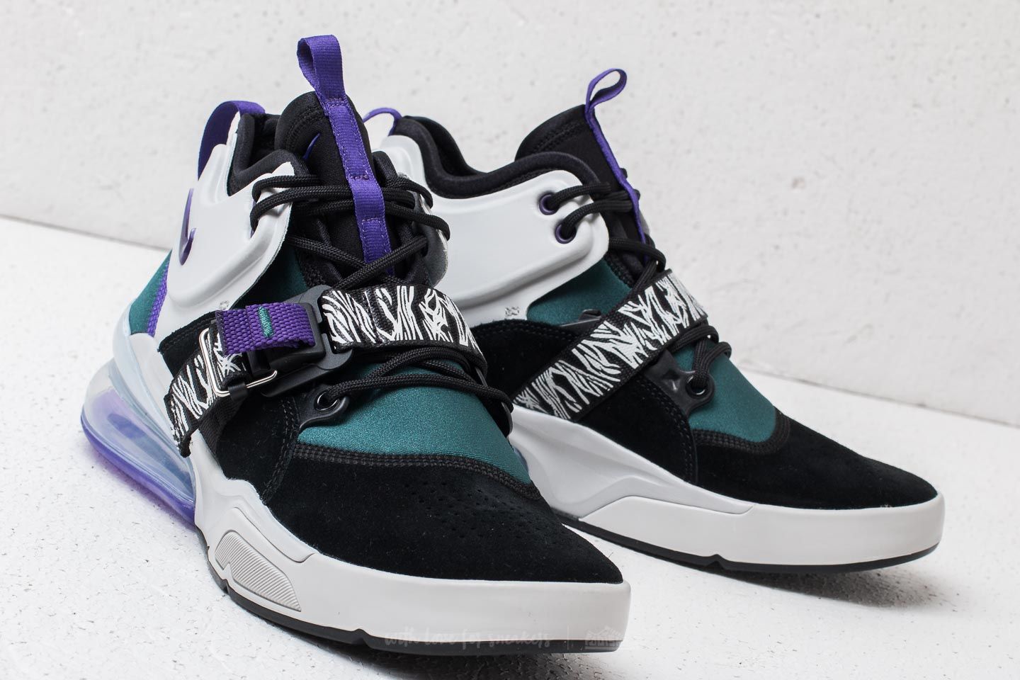 Men s shoes Nike Air Force 270 Black Court Purple Footshop