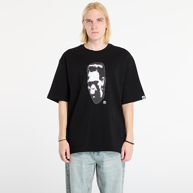 A BATHING APE City Camo Frankenstein Relaxed Fit Tee Black
