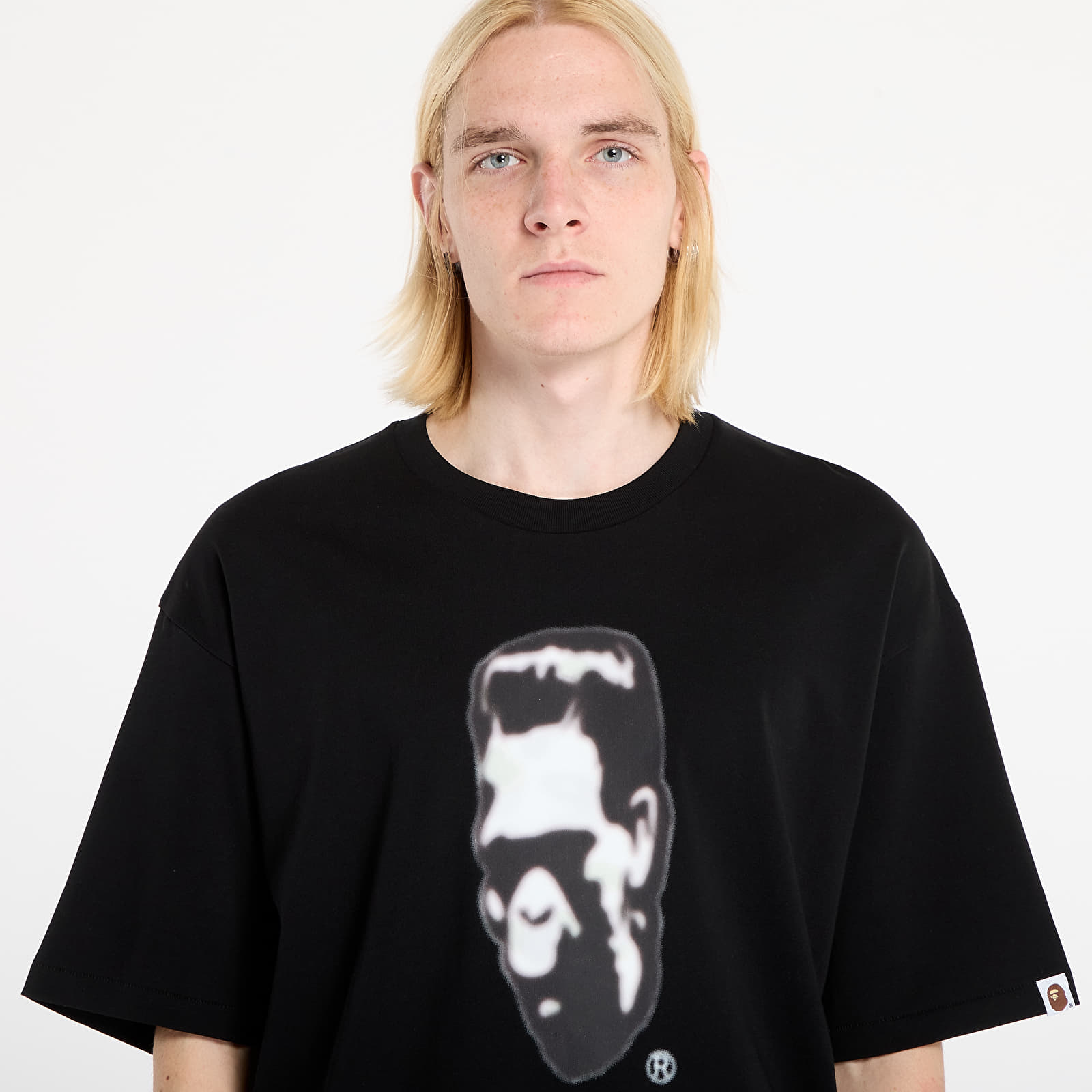 Тениски A BATHING APE City Camo Frankenstein Relaxed Fit Tee Black