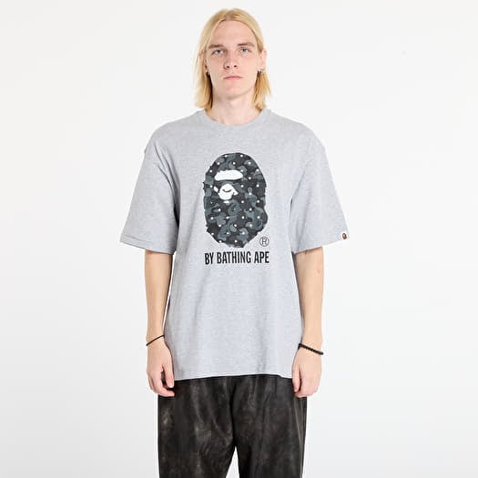 A BATHING APE Abc Dot Camo By Bathing Ape Relaxed Fit Tee Gray