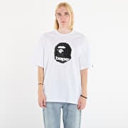 A BATHING APE Ape Head Relaxed Fit Tee White