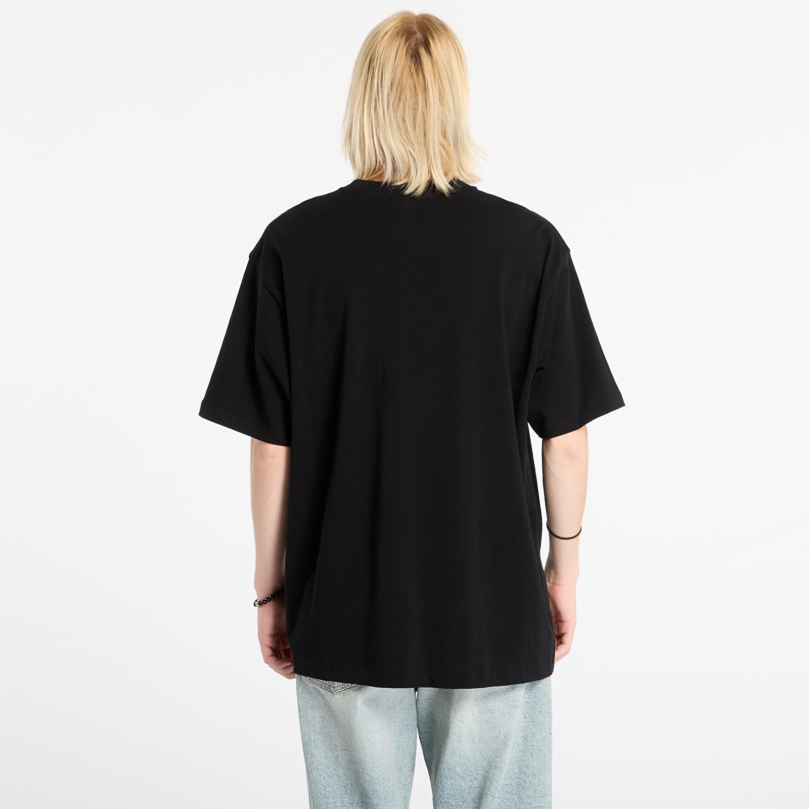T-shirts A BATHING APE Wild Leopard Pattern Bape Sta Logo Relaxed Fit Tee Black