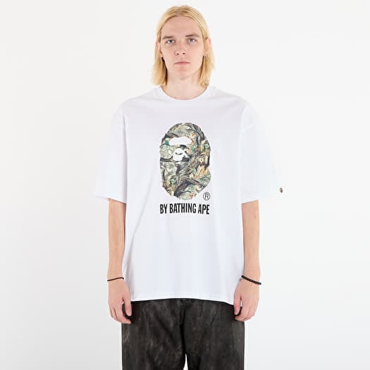 A BATHING APE Tree Edge Camo By Bathing Ape Relaxed Fit Tee White