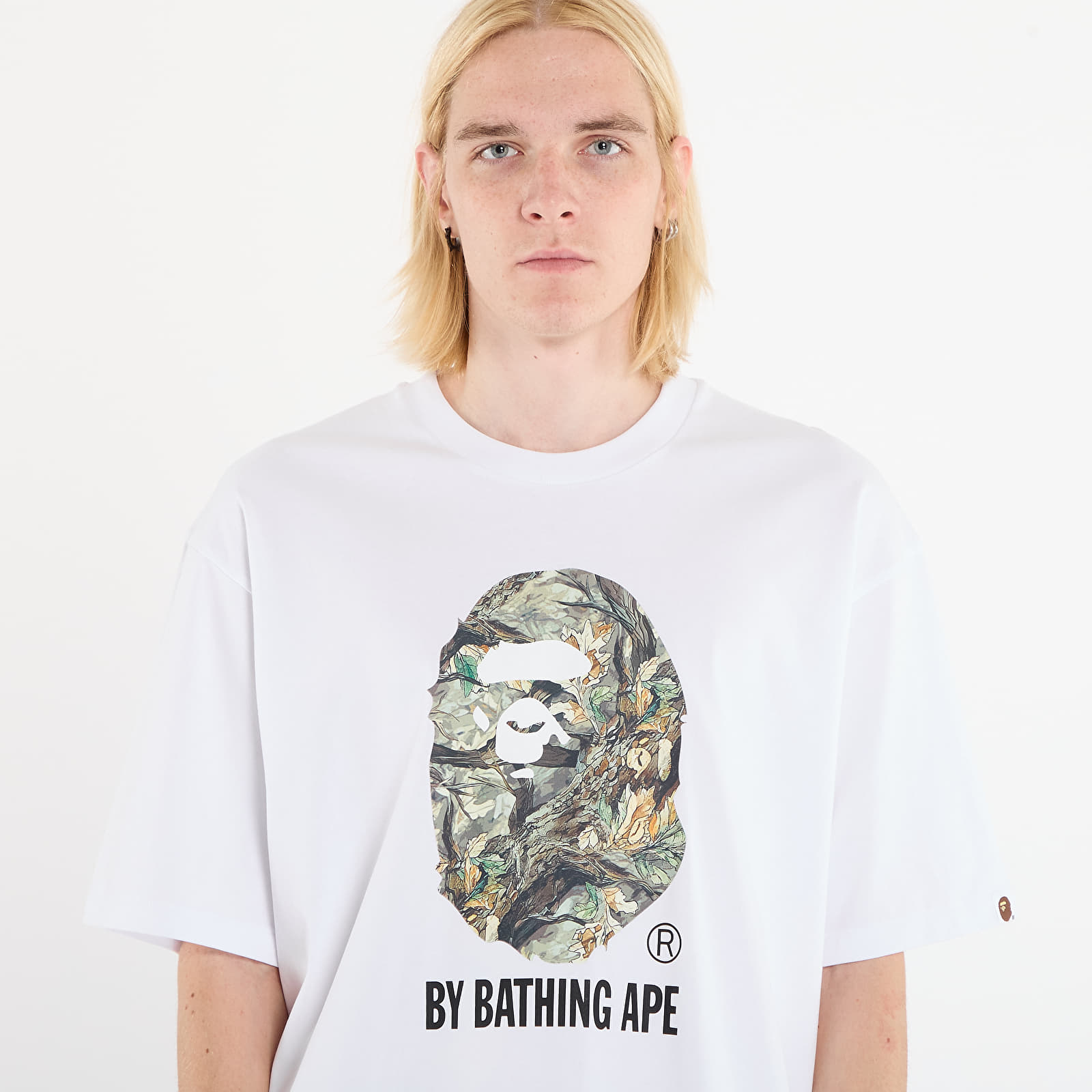 Тениски A BATHING APE Tree Edge Camo By Bathing Ape Relaxed Fit Tee White