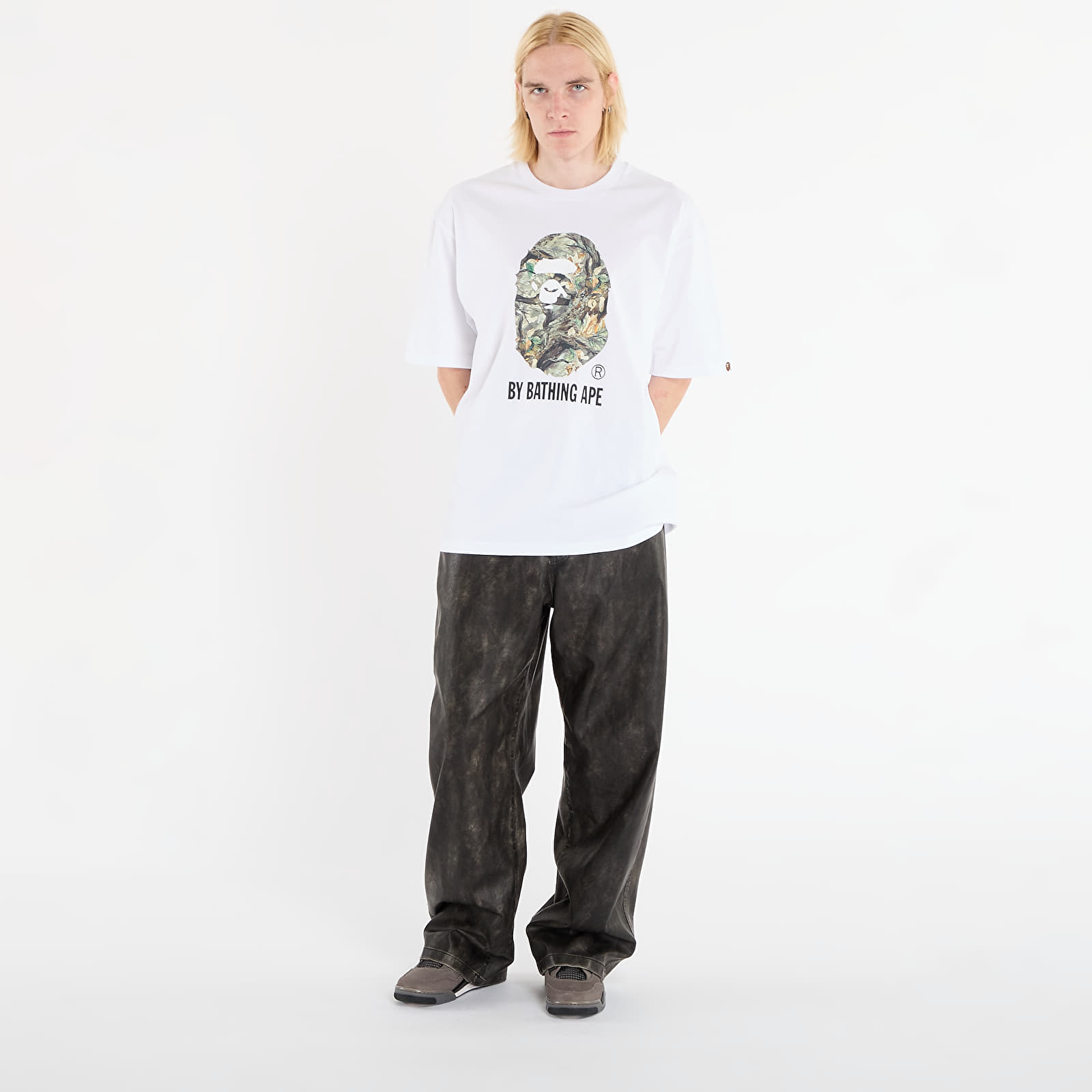 Тениски A BATHING APE Tree Edge Camo By Bathing Ape Relaxed Fit Tee White