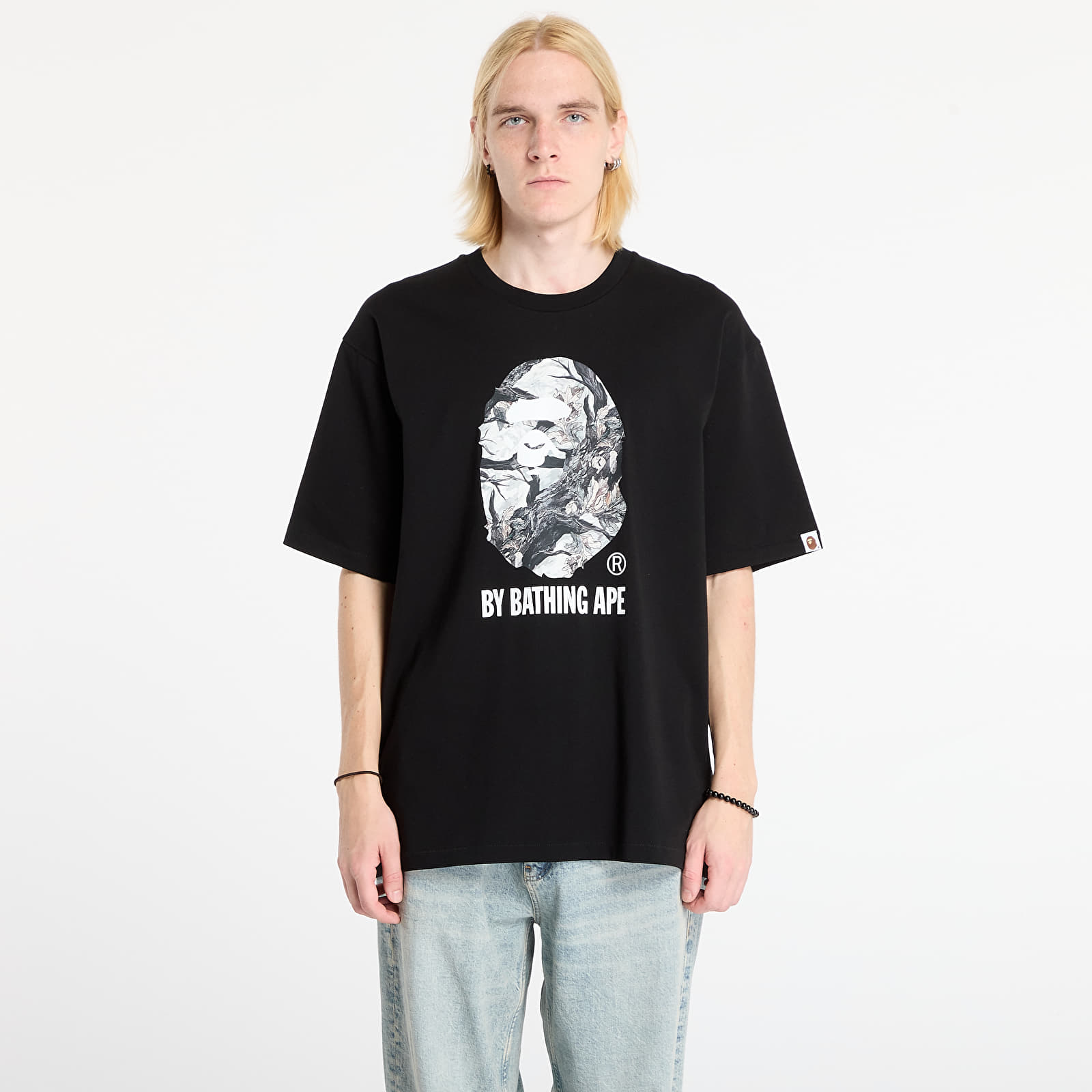 Тениски A BATHING APE Tree Edge Camo By Bathing Ape Relaxed Fit Tee Black