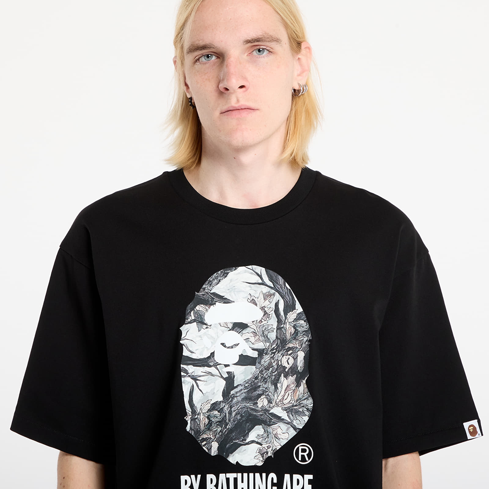 Тениски A BATHING APE Tree Edge Camo By Bathing Ape Relaxed Fit Tee Black