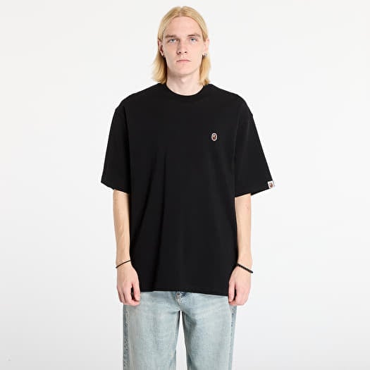 T-shirt A BATHING APE One Point Relaxed Fit Tee Black