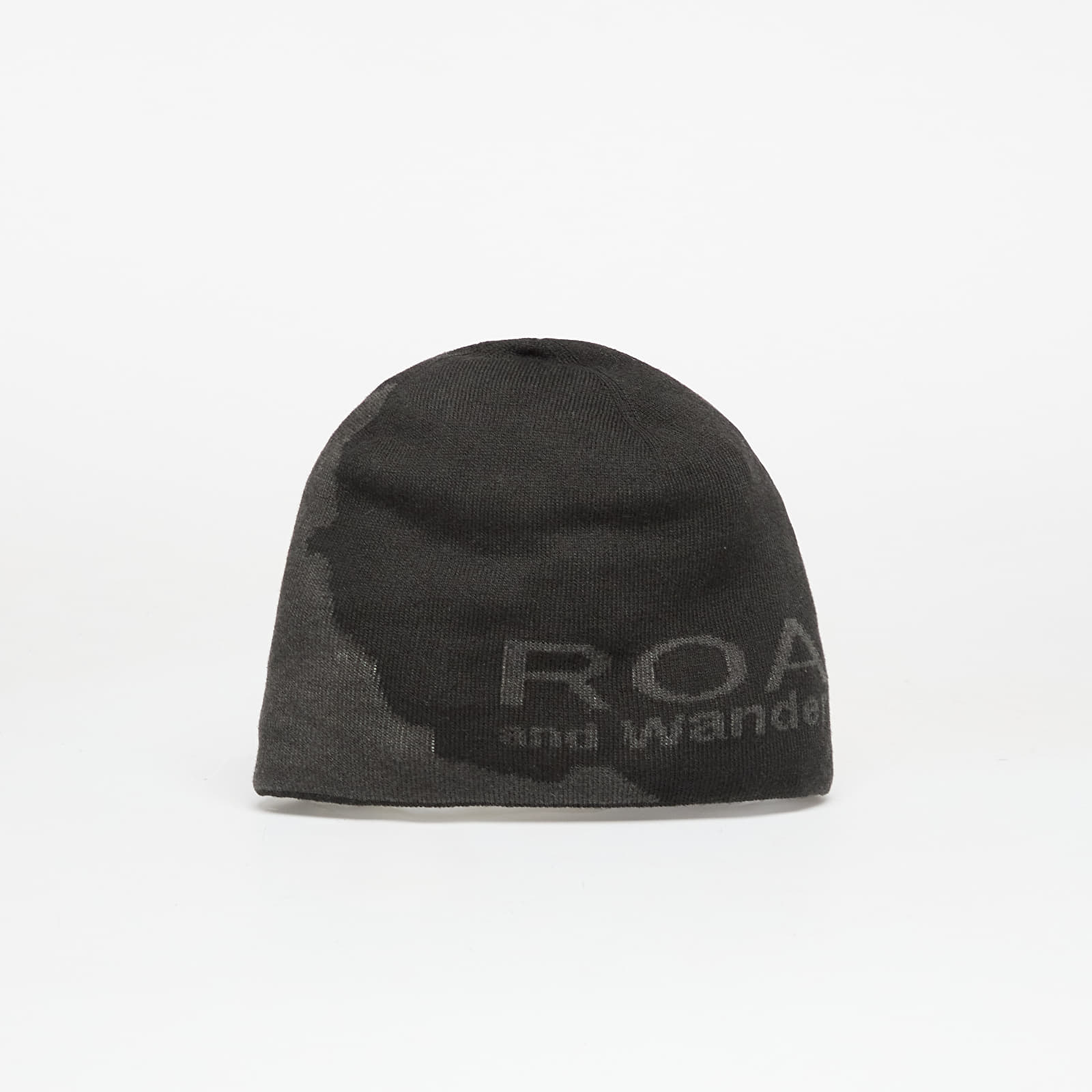 Meeste mütsid ROA X And Wander Logo Cotton Beanie Black