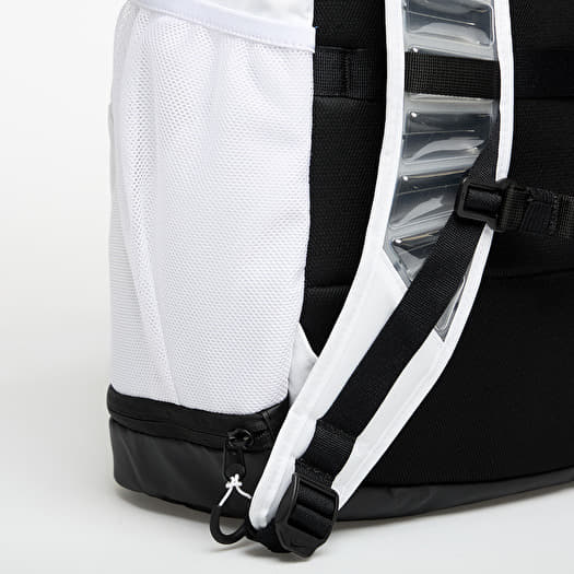 Nike Varsity Elite Backpack (32L) White/ Black/ Metallic Gold Nike Varsity Elite Backpack (32L) White/ Black/ Metallic Gold