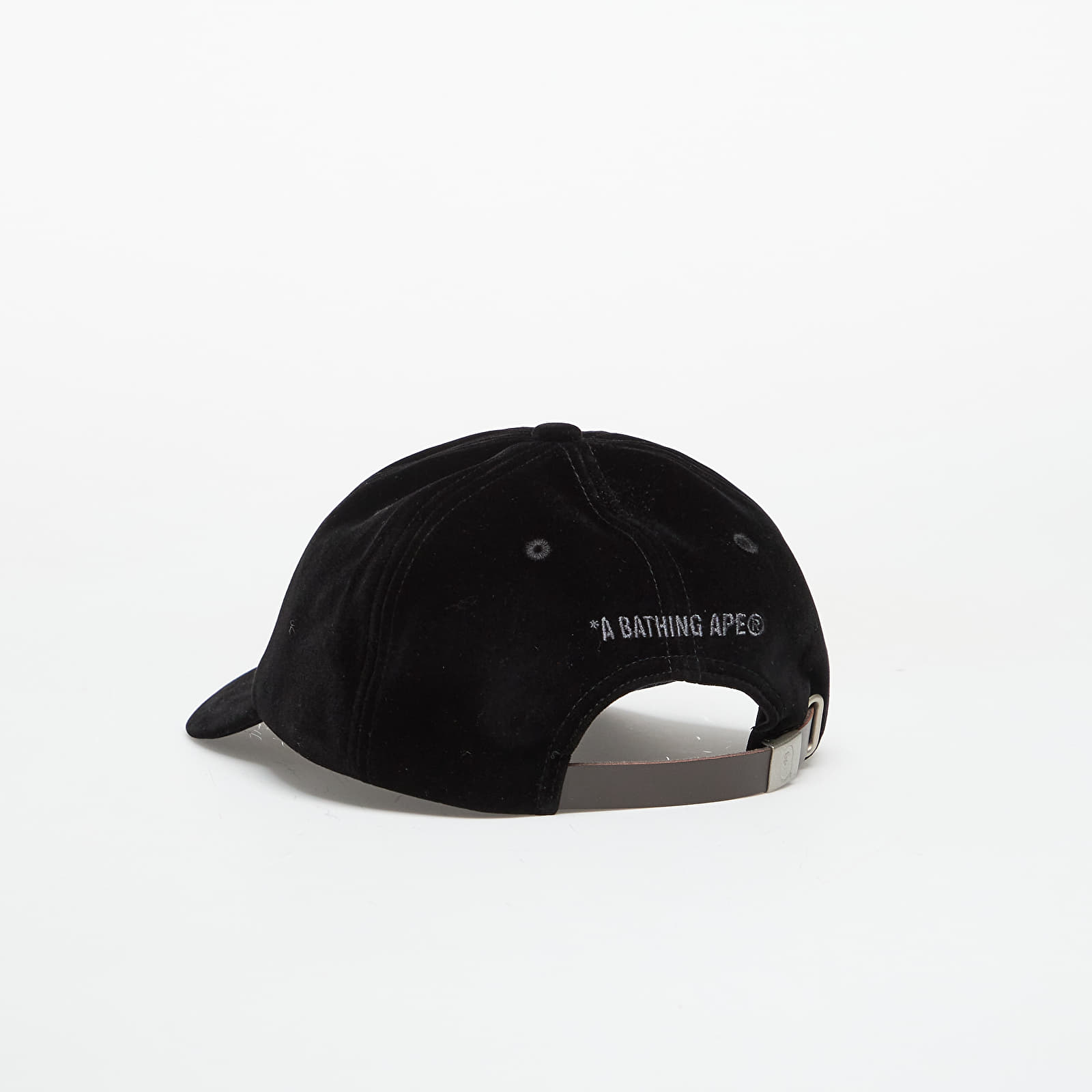Mützen für Männer A BATHING APE One Point Panel Cap Black