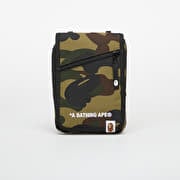 A BATHING APE 1St Camo Phone Bag Green
