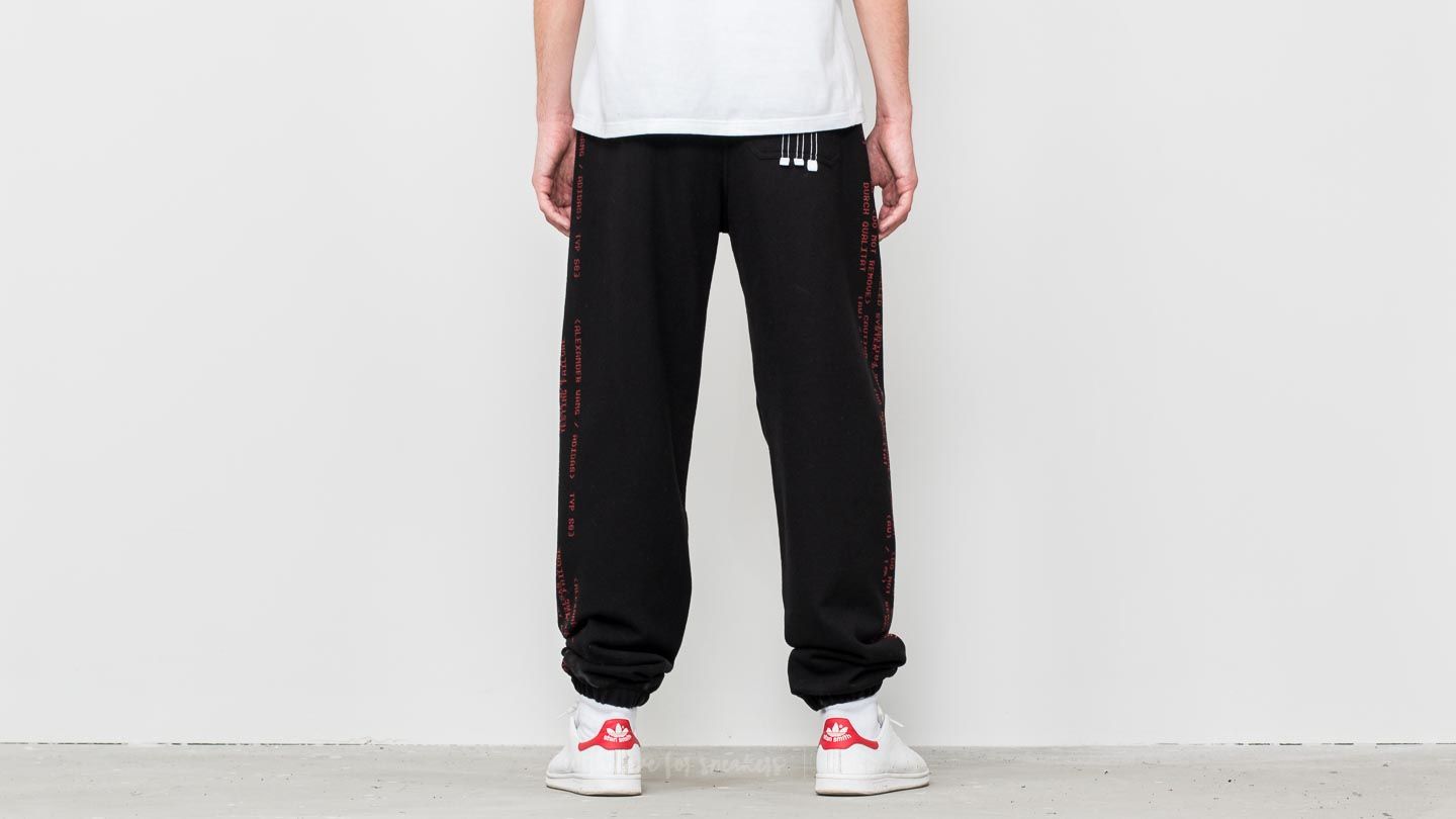 Pants and jeans adidas x Alexander Wang Joggers Black/ Core Red