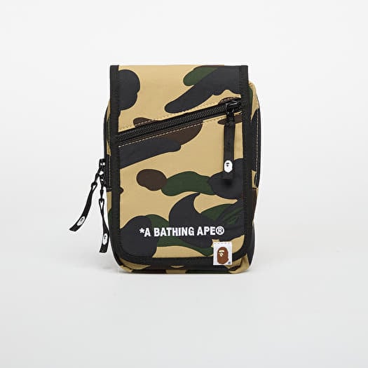 Taske A BATHING APE 1St Camo Phone Bag Yellow