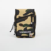 A BATHING APE 1St Camo Phone Bag Yellow